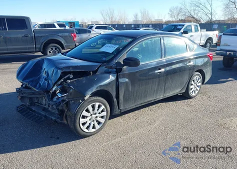 2018 Nissan Sentra S/Sl/Sr/Sv z USA, uszkodzony, nr VIN 3N1AB7AP5JY286859